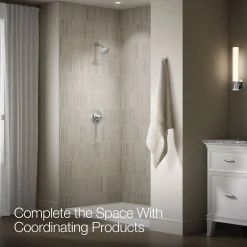 Rite-Temp® shower trim kit with push-button diverter, 2.5 gpm^Kohler Discount