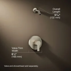Rite-Temp® shower trim kit, without showerhead^Kohler Online