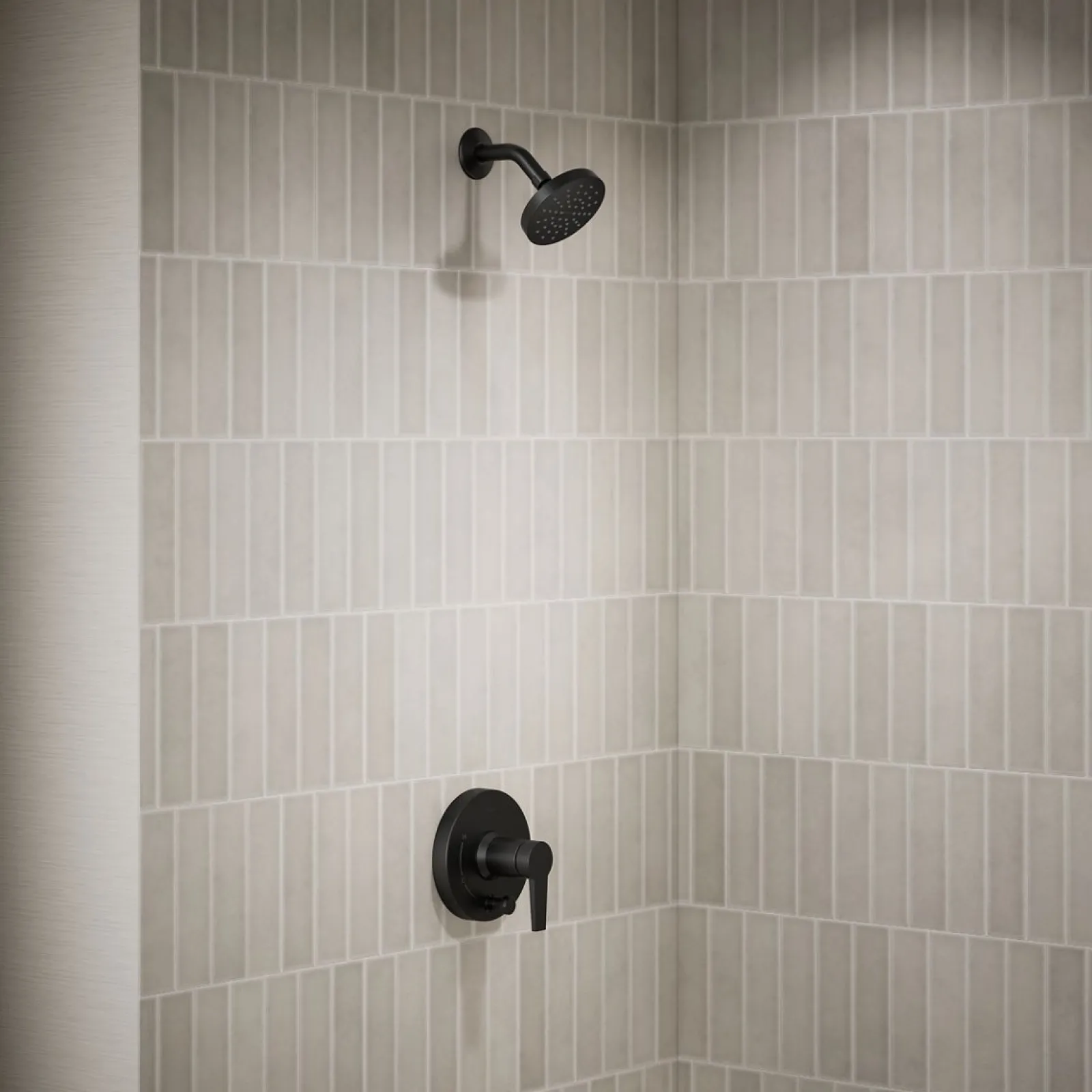 Rite-Temp® shower trim kit with push-button diverter, less showerhead^Kohler Online