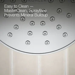 Rite-Temp® shower trim kit with push-button diverter, 2.5 gpm^Kohler New