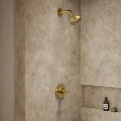 Rite-Temp® shower trim kit with cross handle, 2.5 gpm^Kohler Outlet