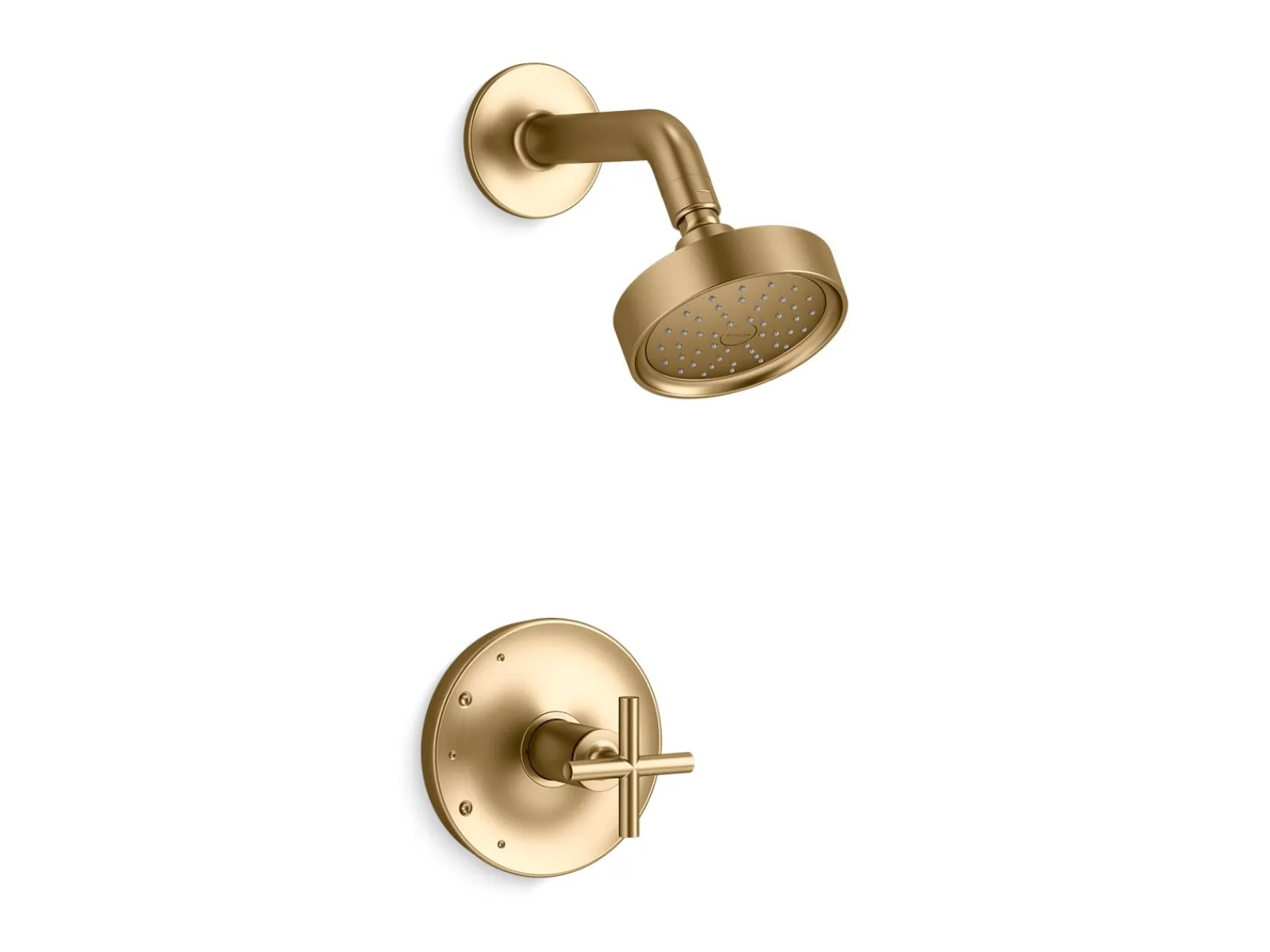 Rite-Temp® shower trim kit with cross handle, 1.75 gpm^Kohler Best