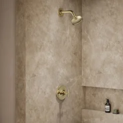 Rite-Temp® shower trim kit with cross handle, 1.75 gpm^Kohler Best
