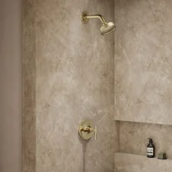 Rite-Temp® shower trim kit with lever handle, 2.5 gpm^Kohler Hot