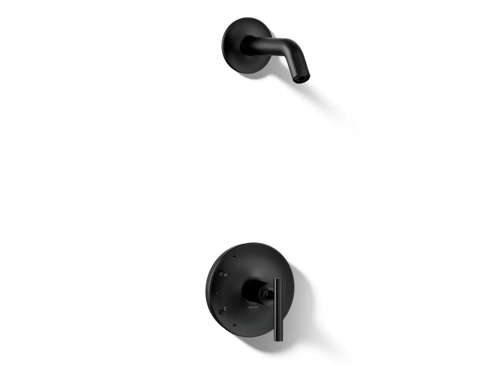 Rite-Temp® shower trim kit with lever handle, without showerhead^Kohler Outlet