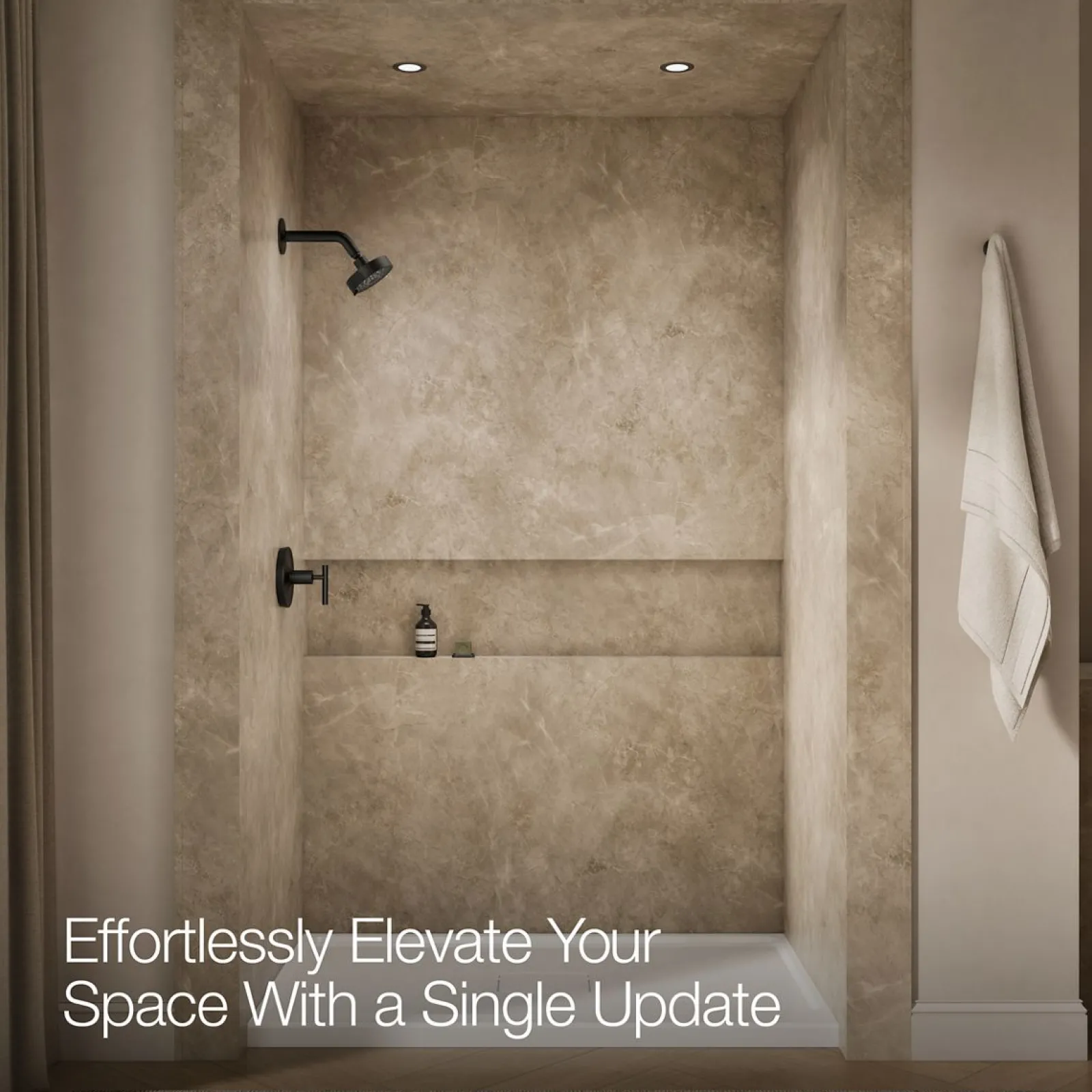 Rite-Temp® shower trim kit with lever handle, without showerhead^Kohler Outlet