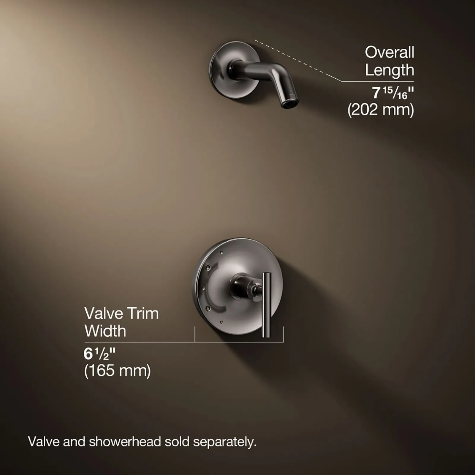 Rite-Temp® shower trim kit with lever handle, without showerhead^Kohler Outlet