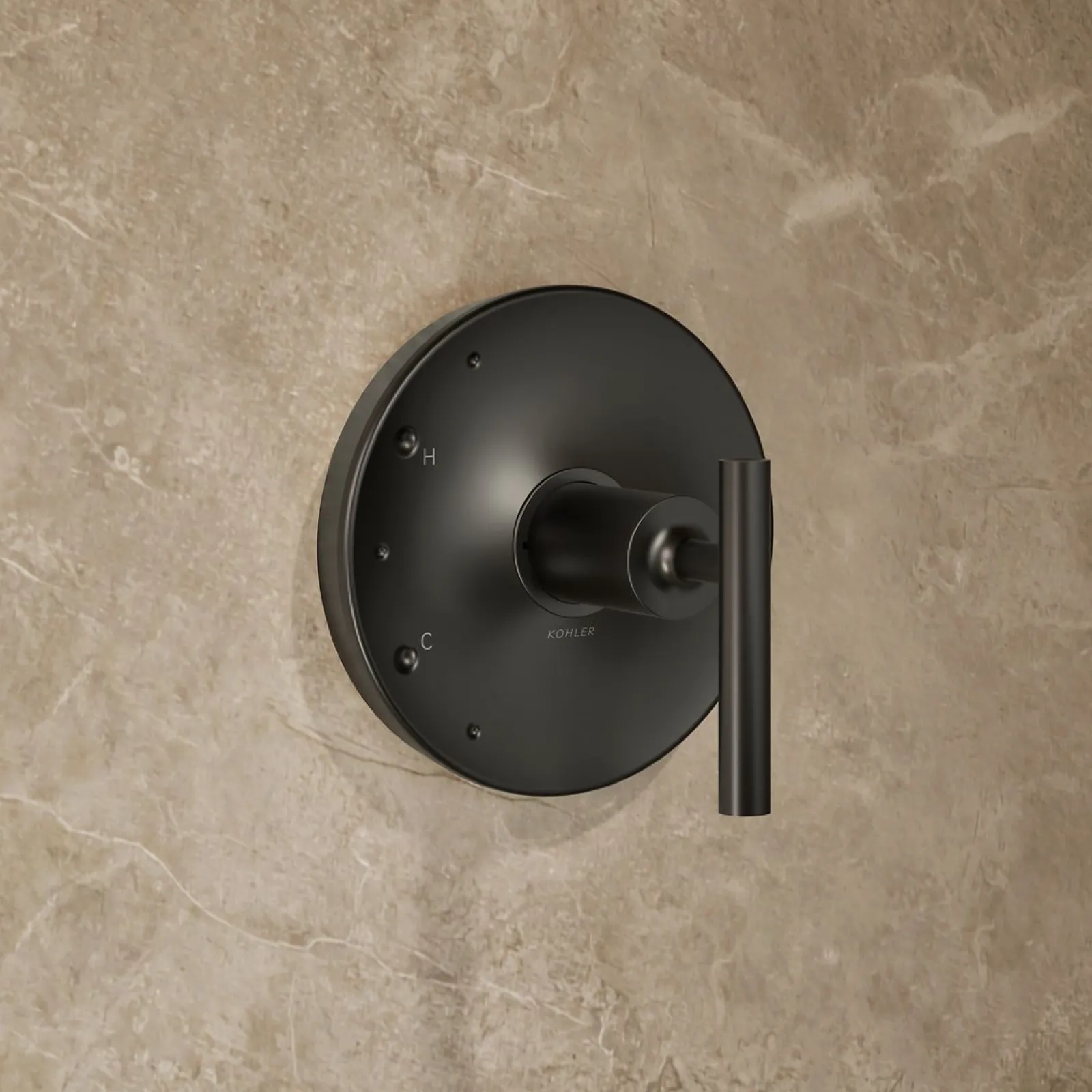 Rite-Temp® shower trim kit with lever handle, without showerhead^Kohler Outlet