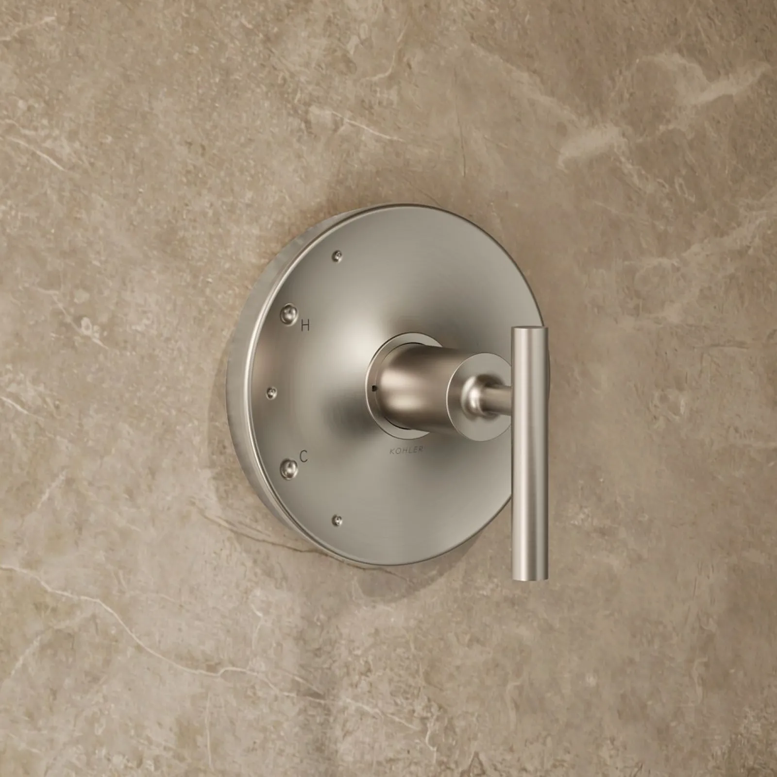 Rite-Temp® shower trim kit with lever handle, without showerhead^Kohler Outlet