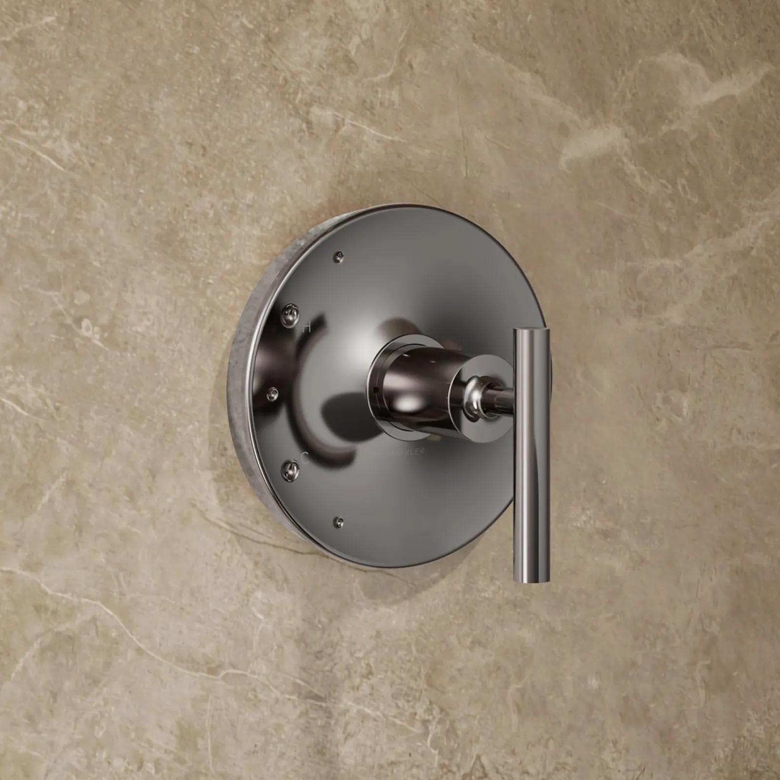 Rite-Temp® shower trim kit with lever handle, without showerhead^Kohler Outlet