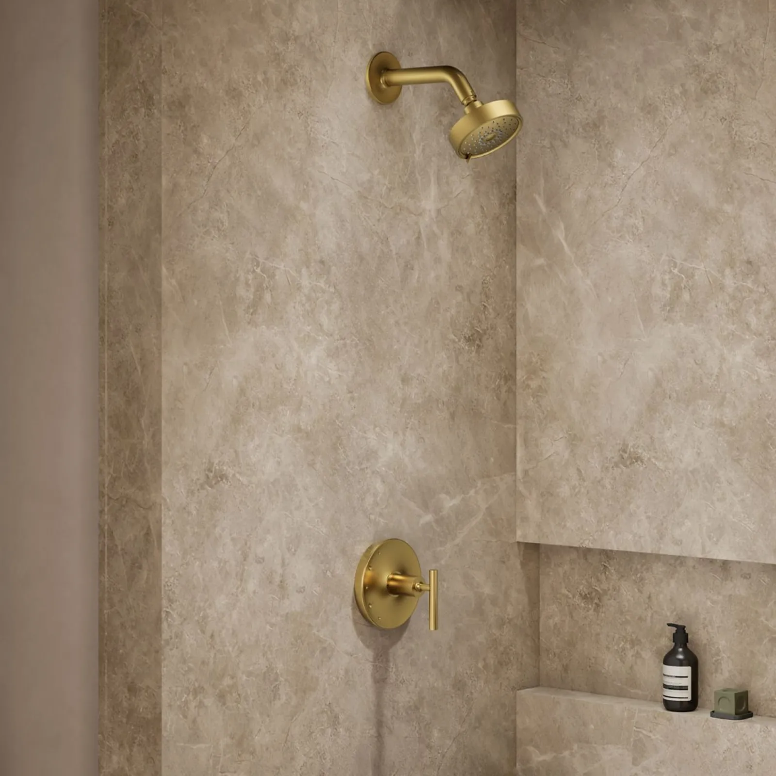 Rite-Temp® shower trim kit with lever handle, without showerhead^Kohler Outlet