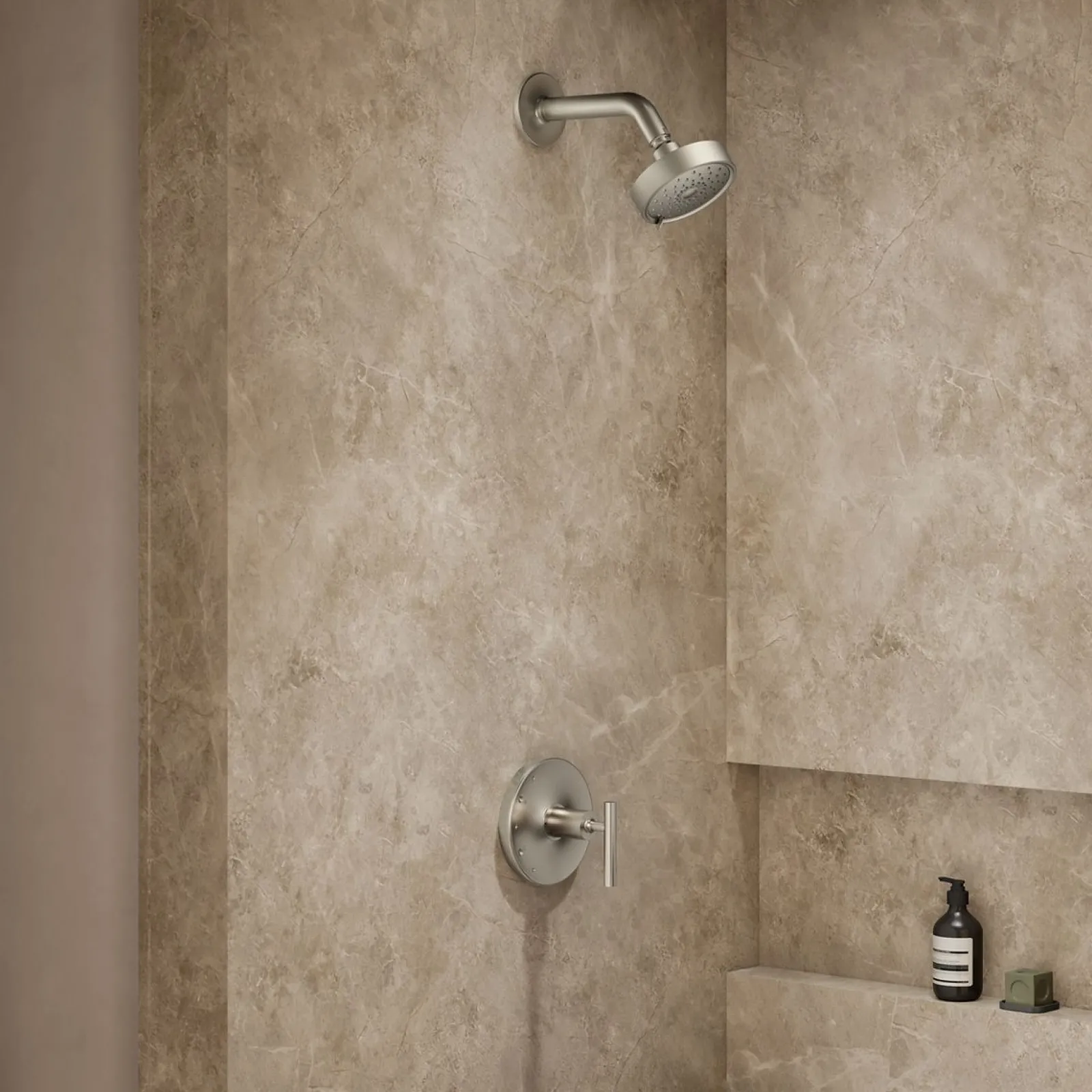 Rite-Temp® shower trim kit with lever handle, without showerhead^Kohler Outlet