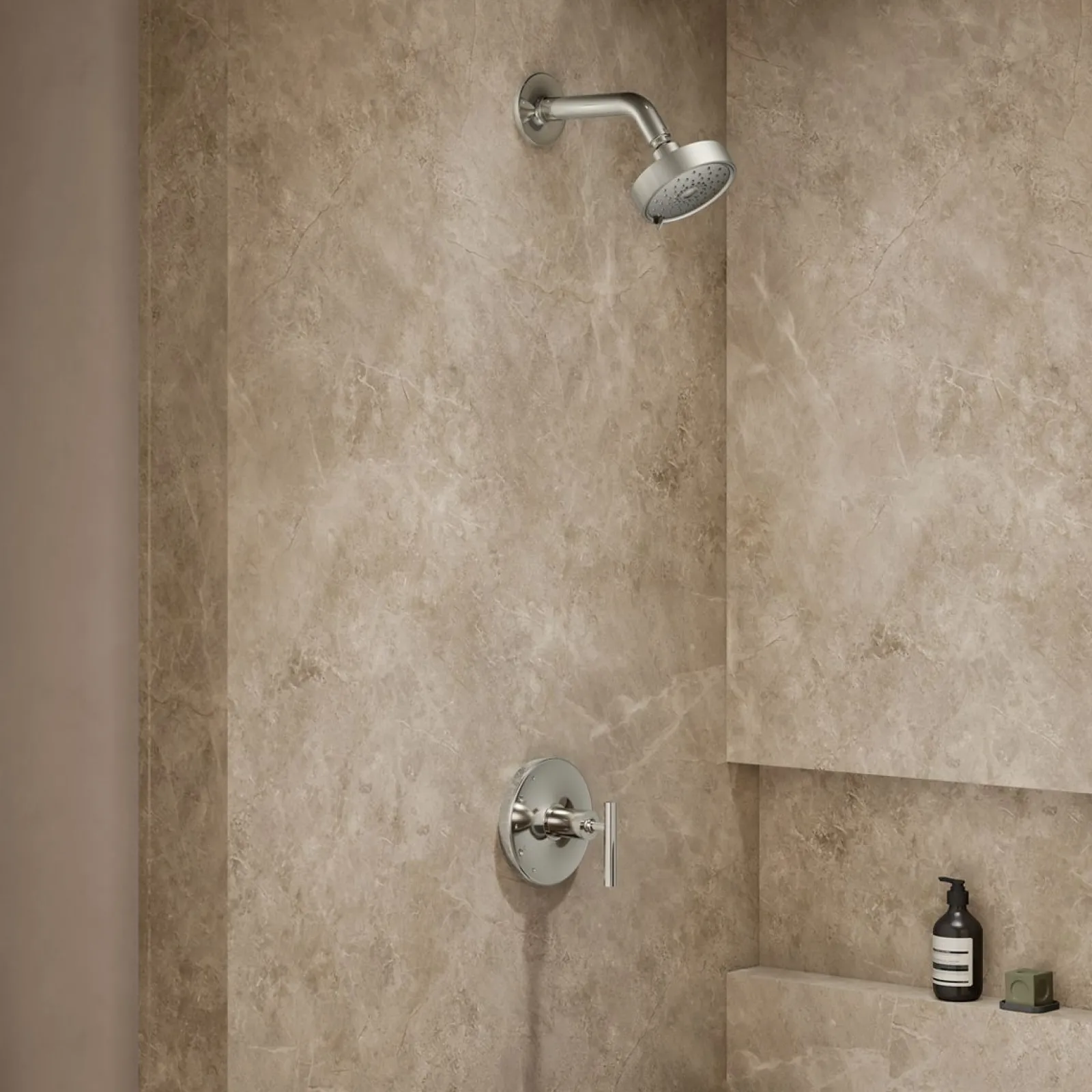 Rite-Temp® shower trim kit with lever handle, without showerhead^Kohler Outlet