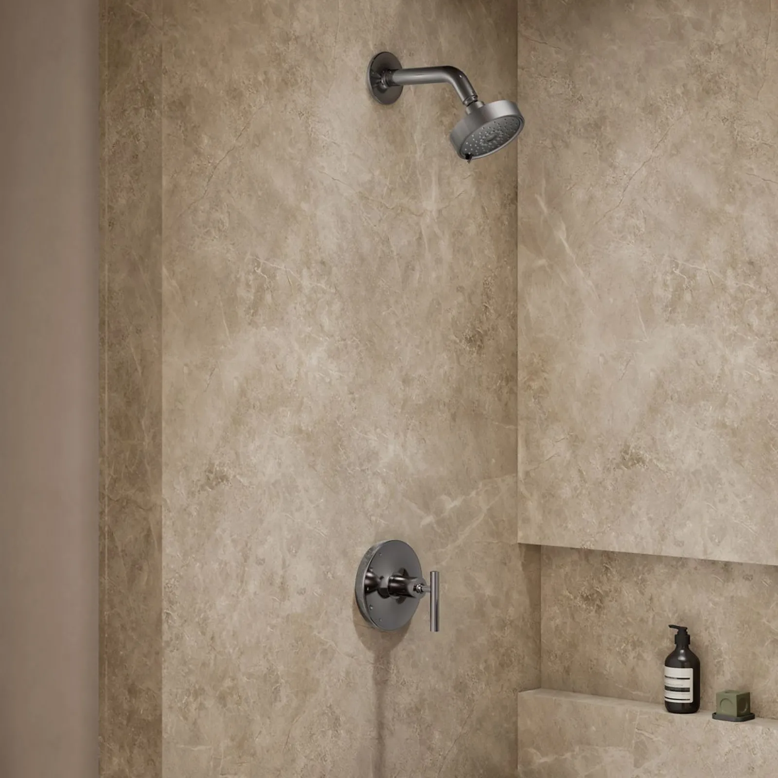 Rite-Temp® shower trim kit with lever handle, without showerhead^Kohler Outlet