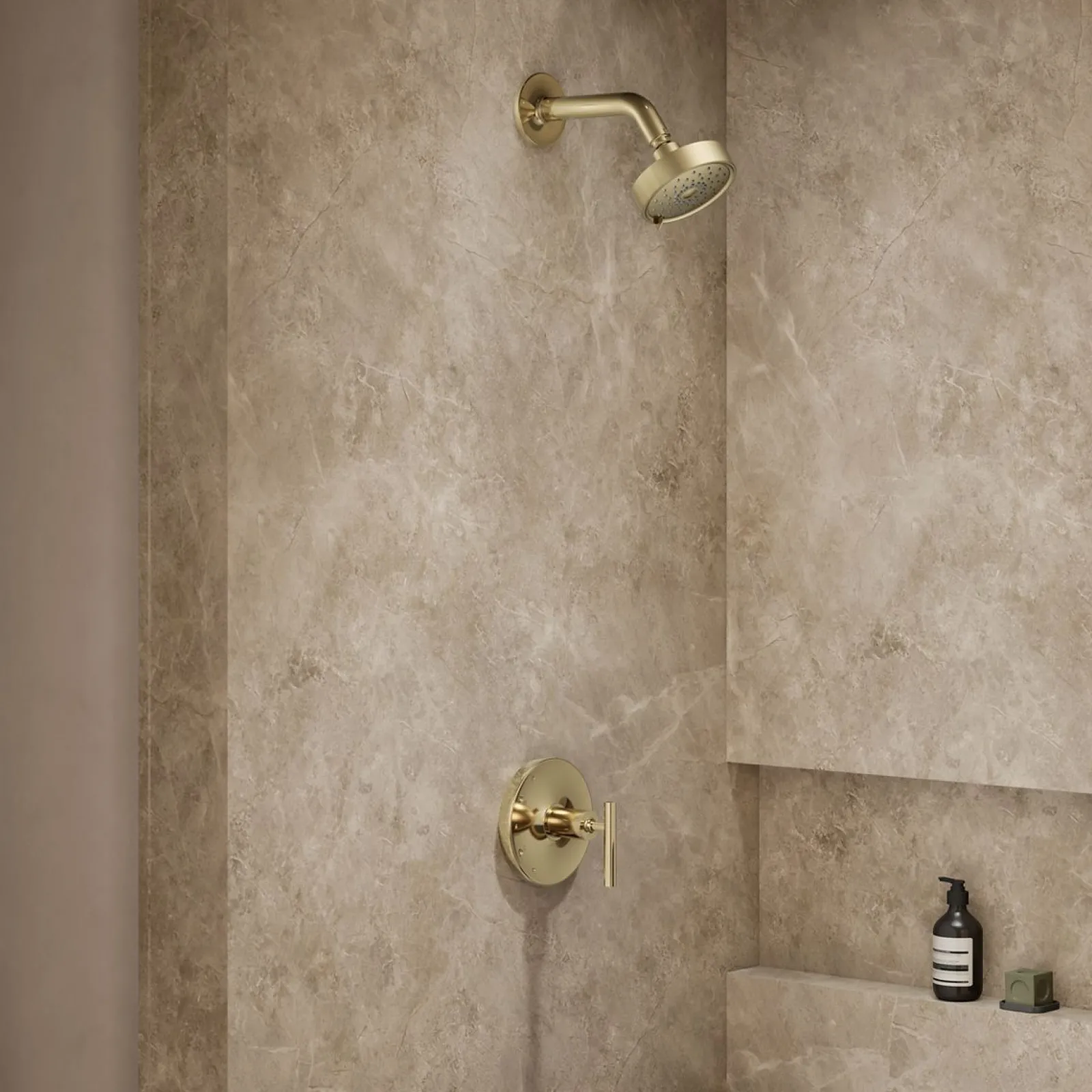 Rite-Temp® shower trim kit with lever handle, without showerhead^Kohler Outlet