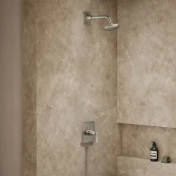 Rite-Temp® shower trim kit with lever handle, without showerhead^Kohler Hot