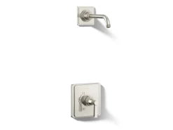 Rite-Temp® shower trim kit with lever handle, without showerhead^Kohler Hot