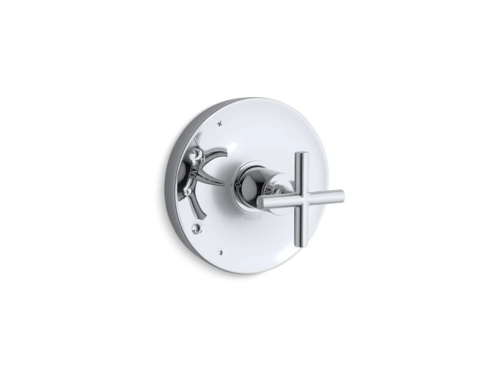 Rite-Temp® valve trim with cross handle^Kohler Best