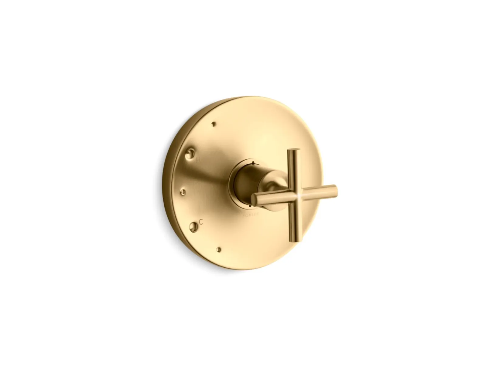 Rite-Temp® valve trim with cross handle^Kohler Best