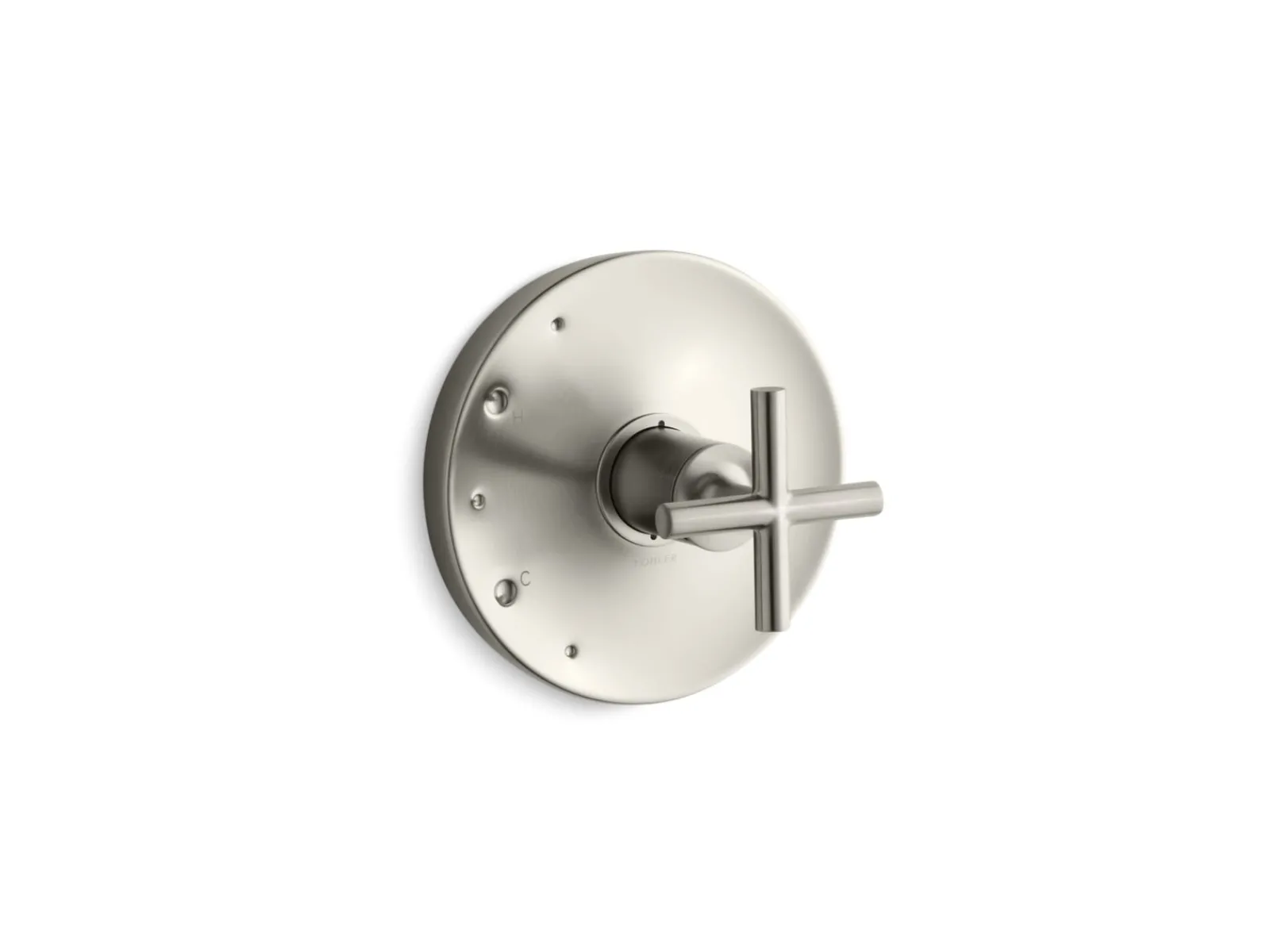 Rite-Temp® valve trim with cross handle^Kohler Best