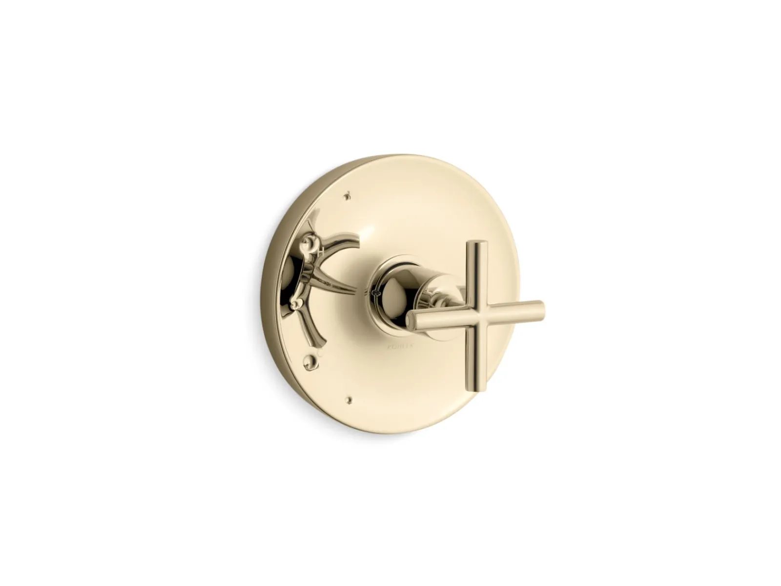 Rite-Temp® valve trim with cross handle^Kohler Best