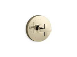 Rite-Temp® valve trim with cross handle^Kohler Hot