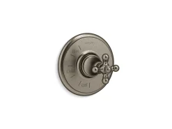 Rite-Temp® valve trim with cross handle^Kohler