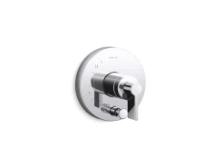 Rite-Temp® valve trim with Lever handle and diverter^Kohler
