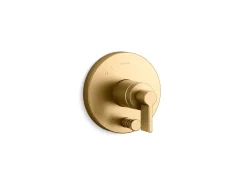 Rite-Temp® valve trim with Lever handle and diverter^Kohler