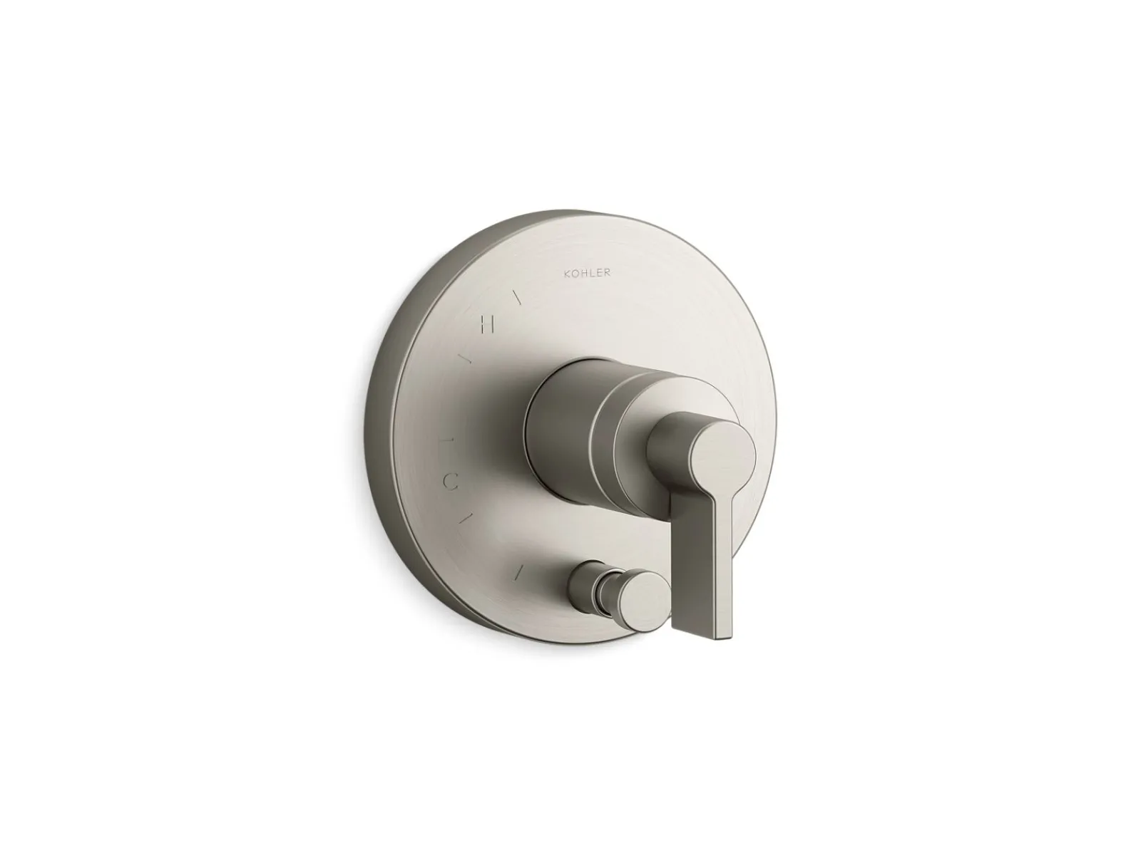 Rite-Temp® valve trim with Lever handle and diverter^Kohler