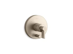 Rite-Temp® valve trim with Lever handle and diverter^Kohler