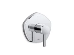 Rite-Temp® valve trim with lever handle^Kohler Hot
