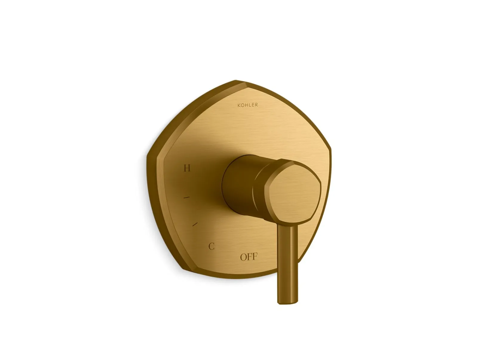 Rite-Temp® valve trim with lever handle^Kohler Hot
