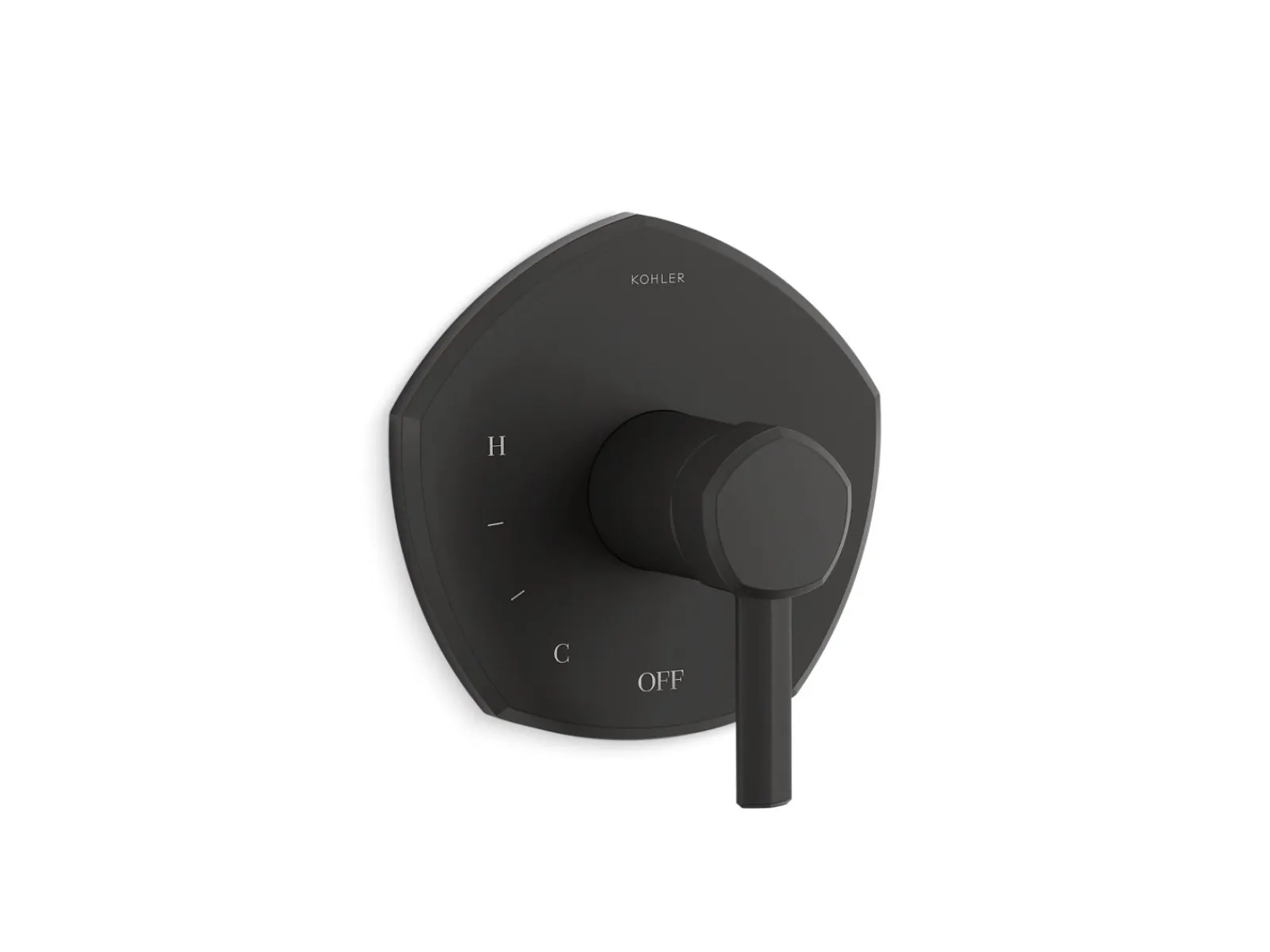 Rite-Temp® valve trim with lever handle^Kohler Hot
