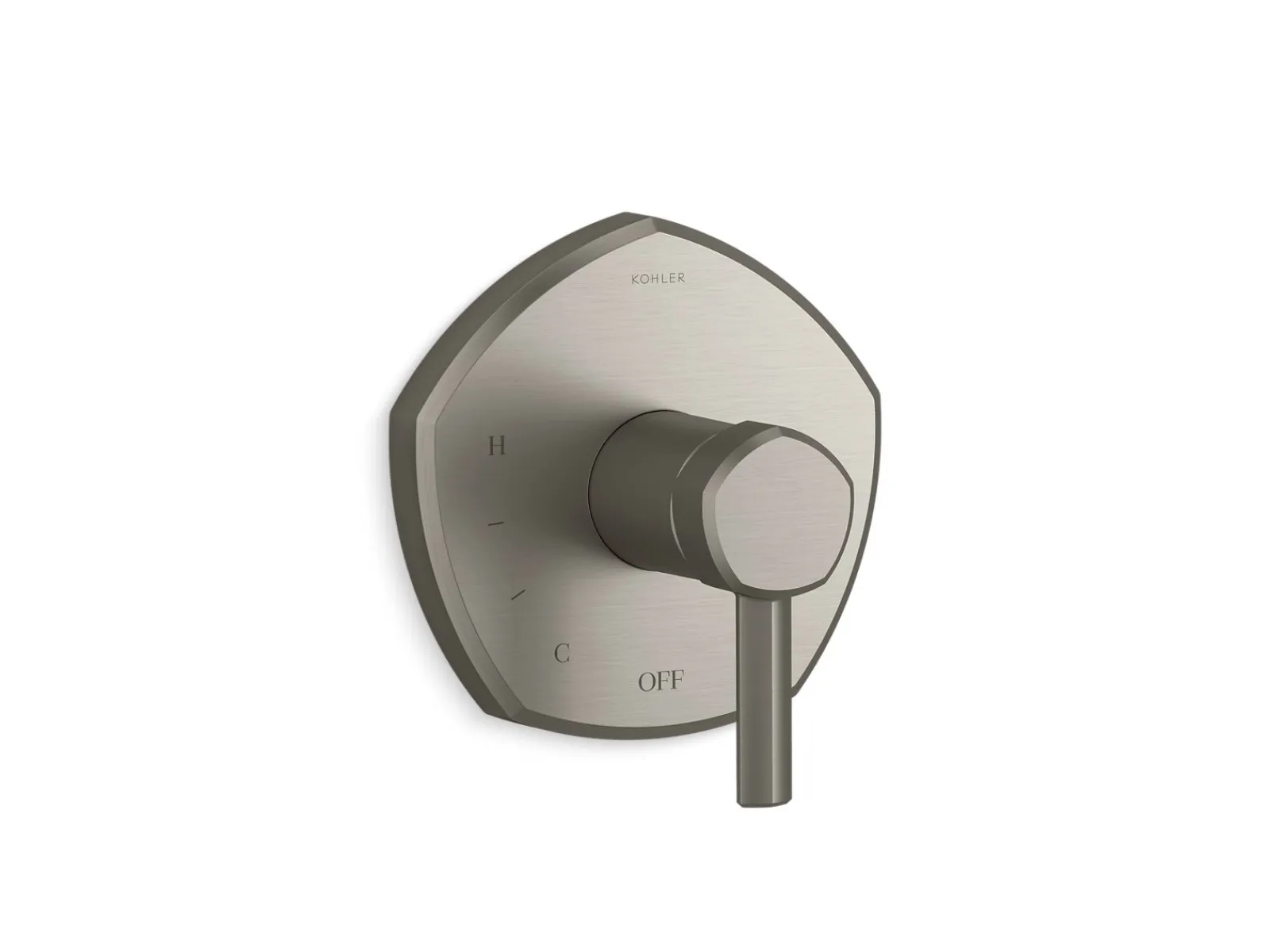 Rite-Temp® valve trim with lever handle^Kohler Hot
