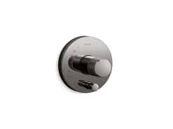 Rite-Temp® valve trim with Oyl handle and diverter^Kohler Hot