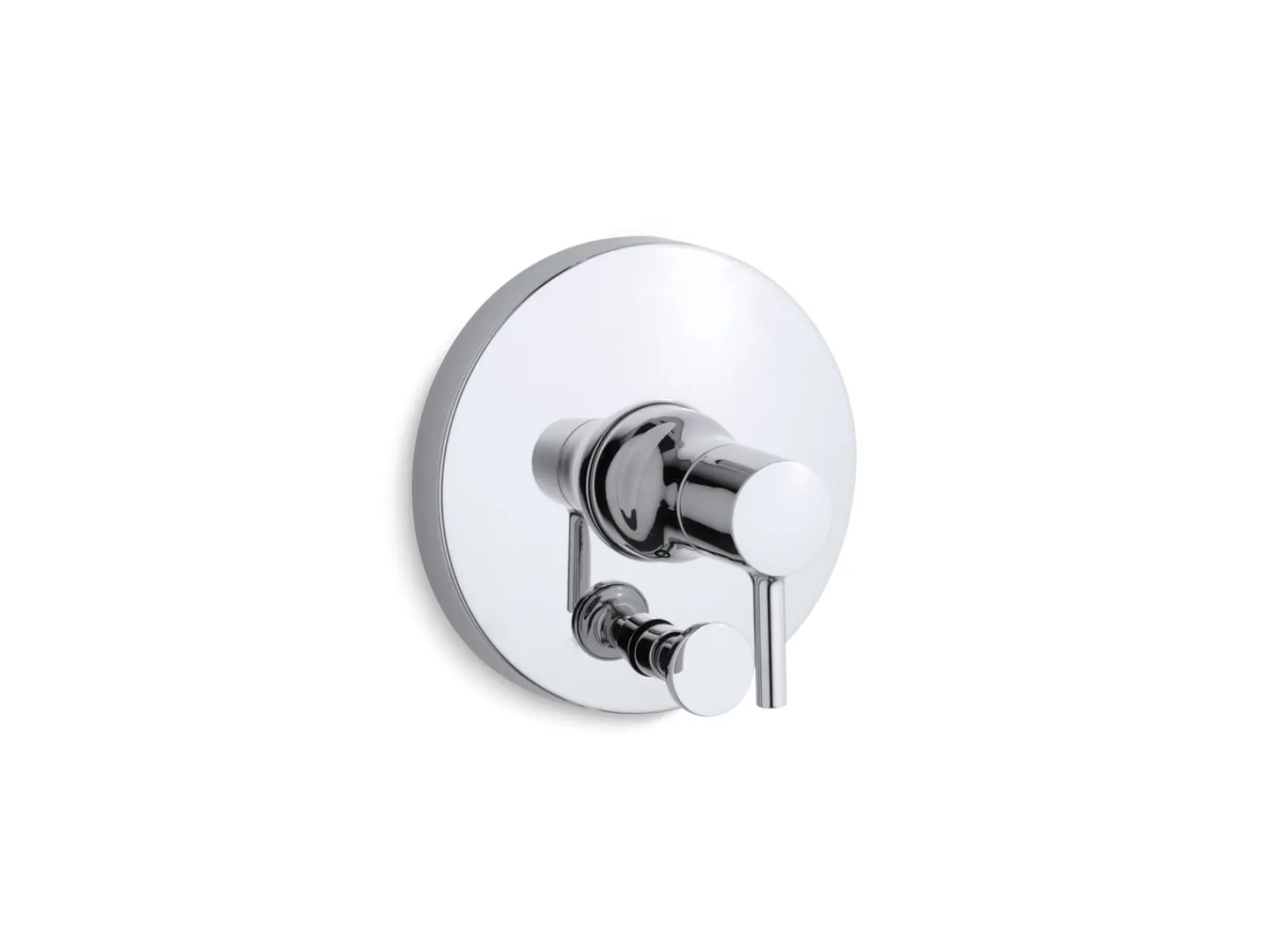 Rite-Temp® valve trim with push-button diverter^Kohler Hot