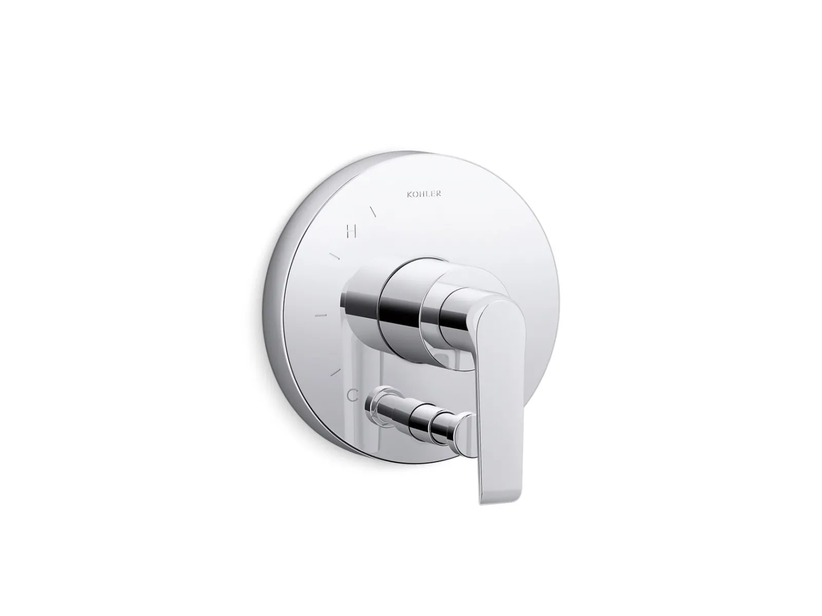 Rite-Temp® valve trim with push-button diverter^Kohler Outlet