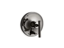 Rite-Temp® valve trim with push-button diverter and lever handle^Kohler Hot