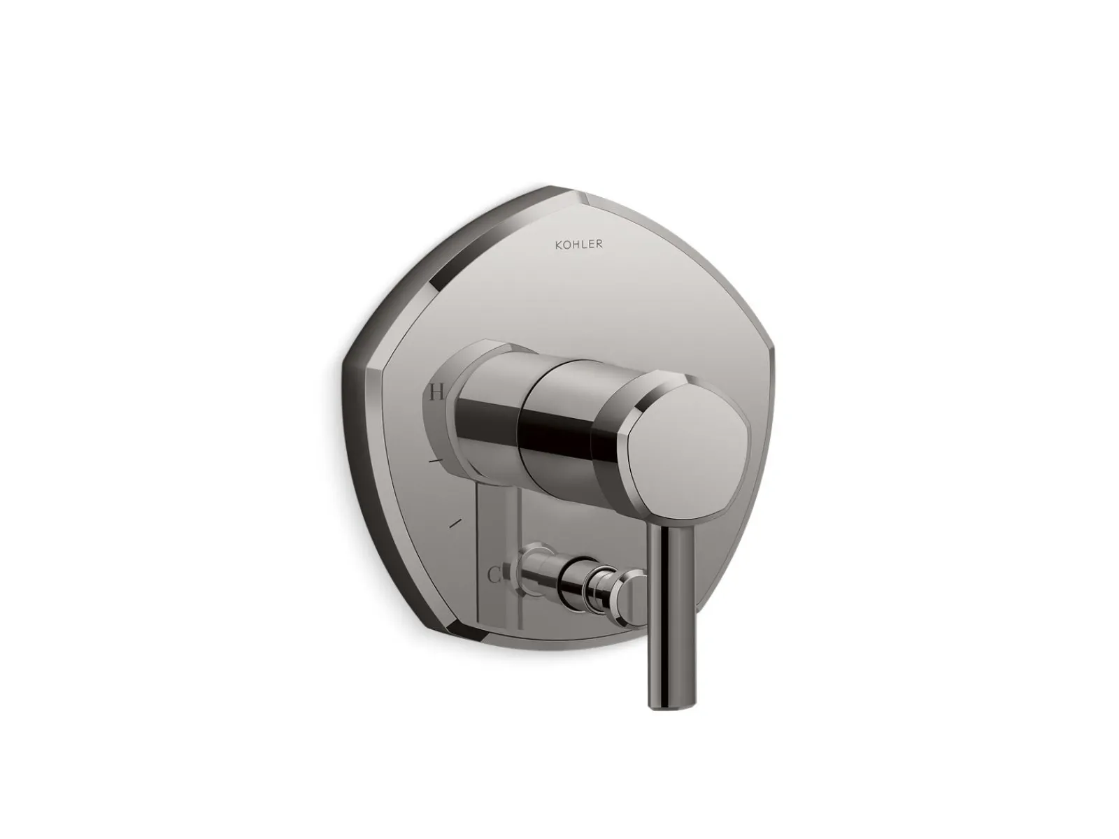 Rite-Temp® valve trim with push-button diverter and lever handle^Kohler Sale