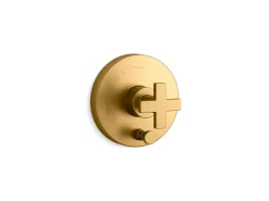 Rite-Temp® valve trim with push-button diverter and cross handle^Kohler Sale