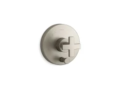 Rite-Temp® valve trim with push-button diverter and cross handle^Kohler Sale
