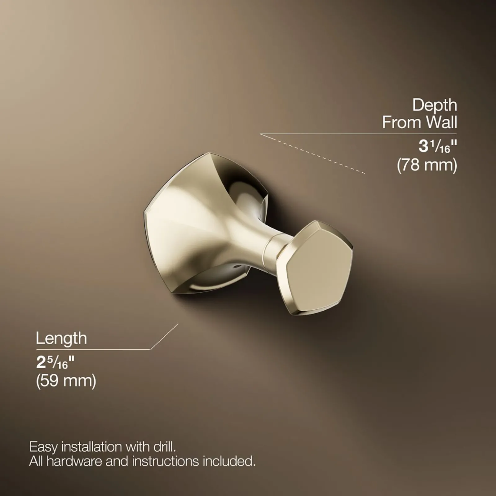 Robe hook^Kohler