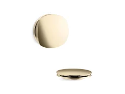 Rotary-turn bath drain trim^Kohler