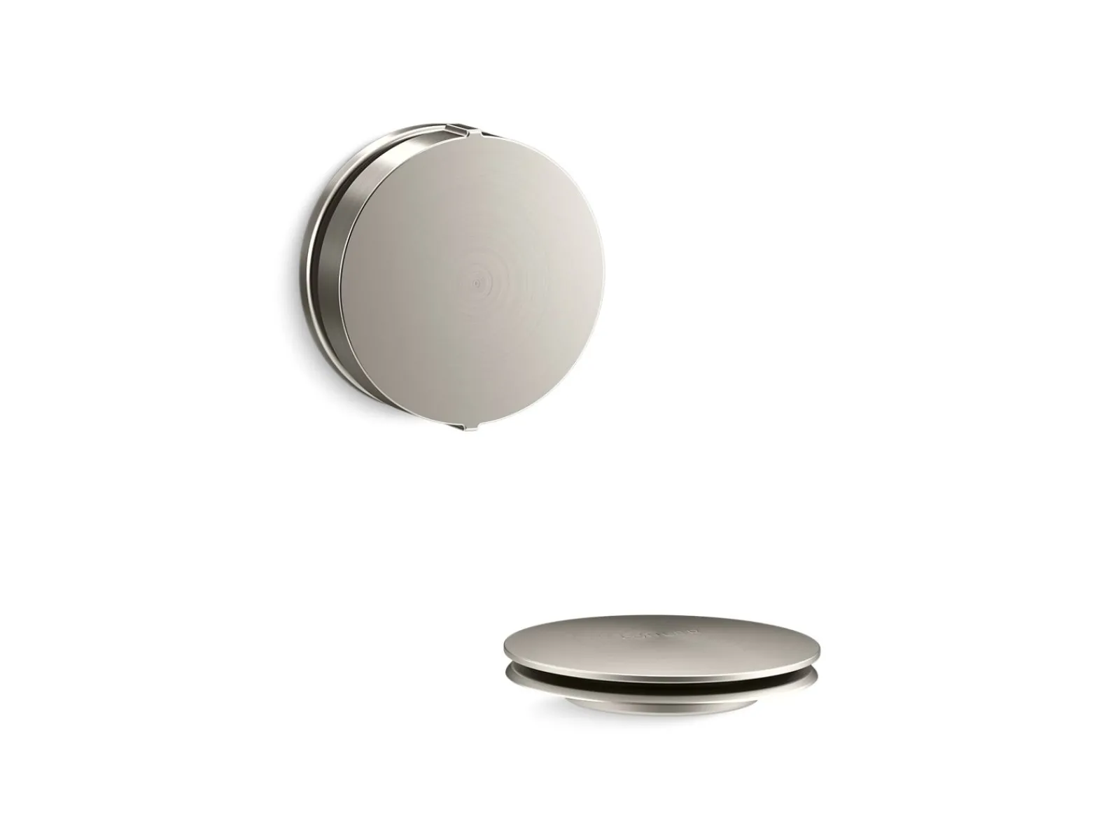 Rotary-turn bath drain trim^Kohler