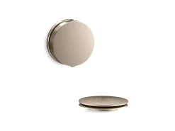 Rotary-turn bath drain trim^Kohler