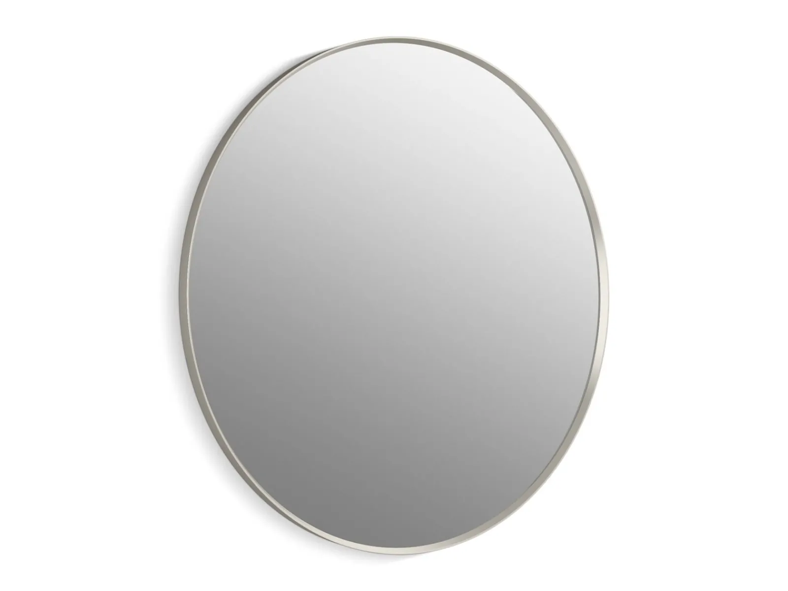 42" round framed mirror^Kohler Hot