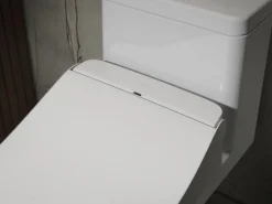 Round-front bidet toilet seat with remote control^Kohler Best