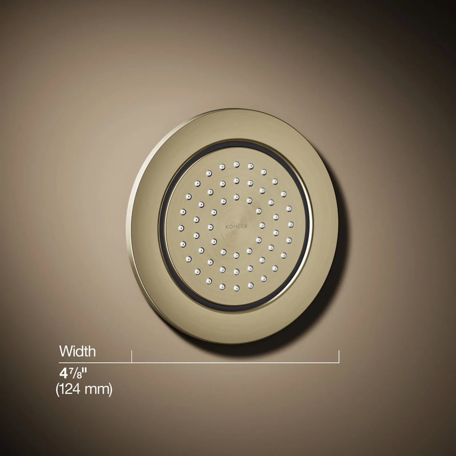 Round 54-nozzle single-function body spray, 2.0 gpm^Kohler Outlet