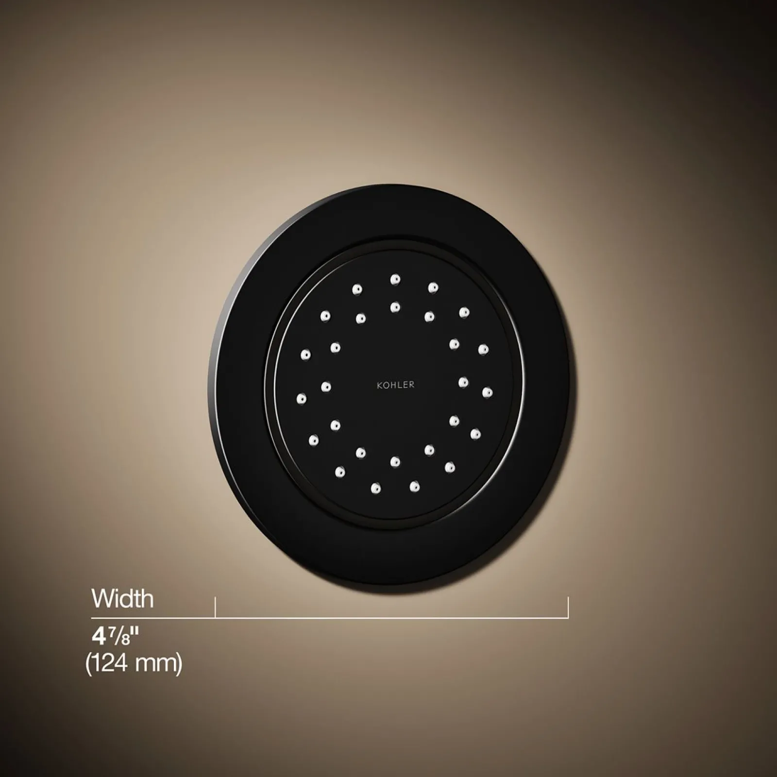 Round 27-nozzle single-function body spray, 1.0 gpm^Kohler Outlet